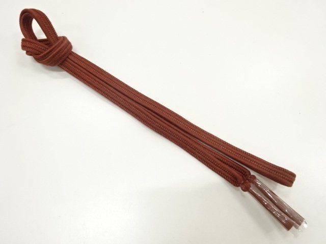 JAPANESE KIMONO / UNUSED HAND-TIED OBIJIME